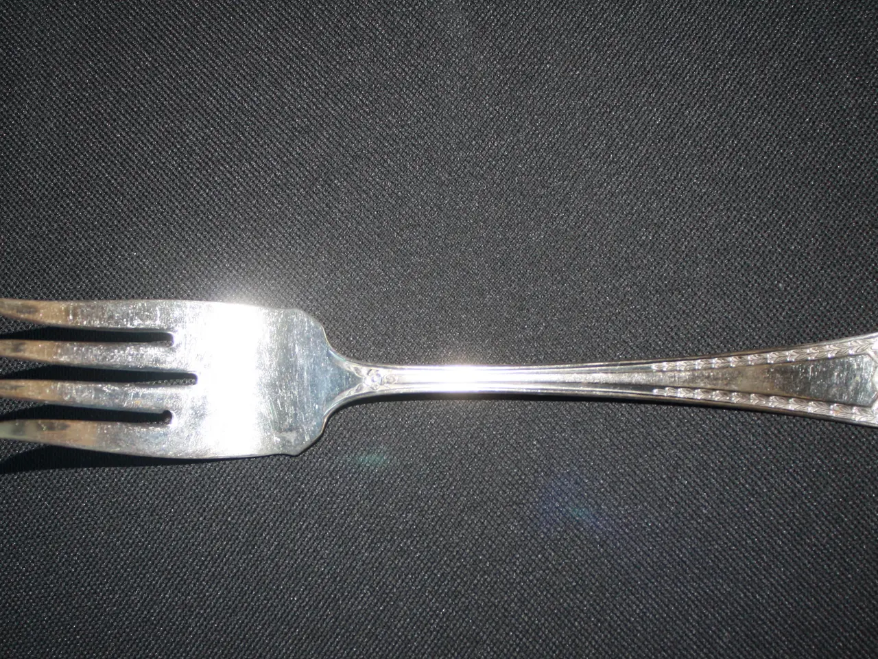 Billede 1 - Fiskeserveringsgaffel af sølvplet