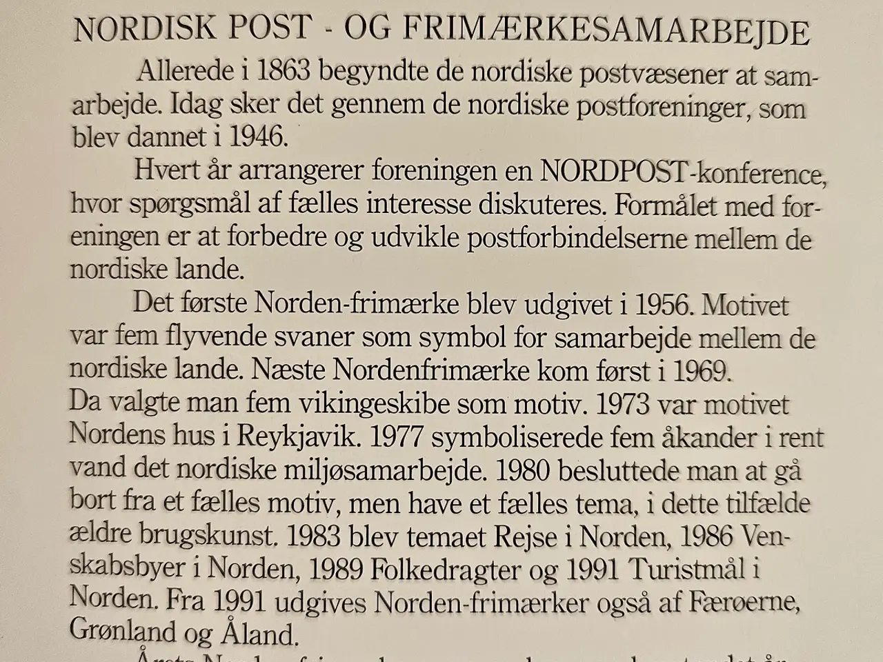 Billede 2 - Frimærkehæftet Rejse i Norden