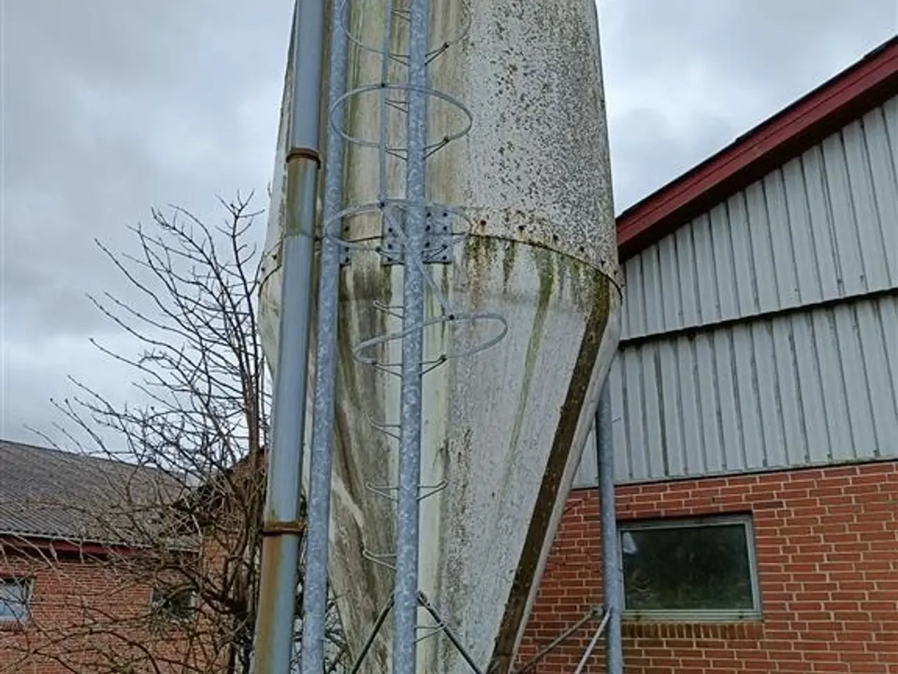 Billede 2 - Skiold MC 15 glasfiber silo, 1 stk.