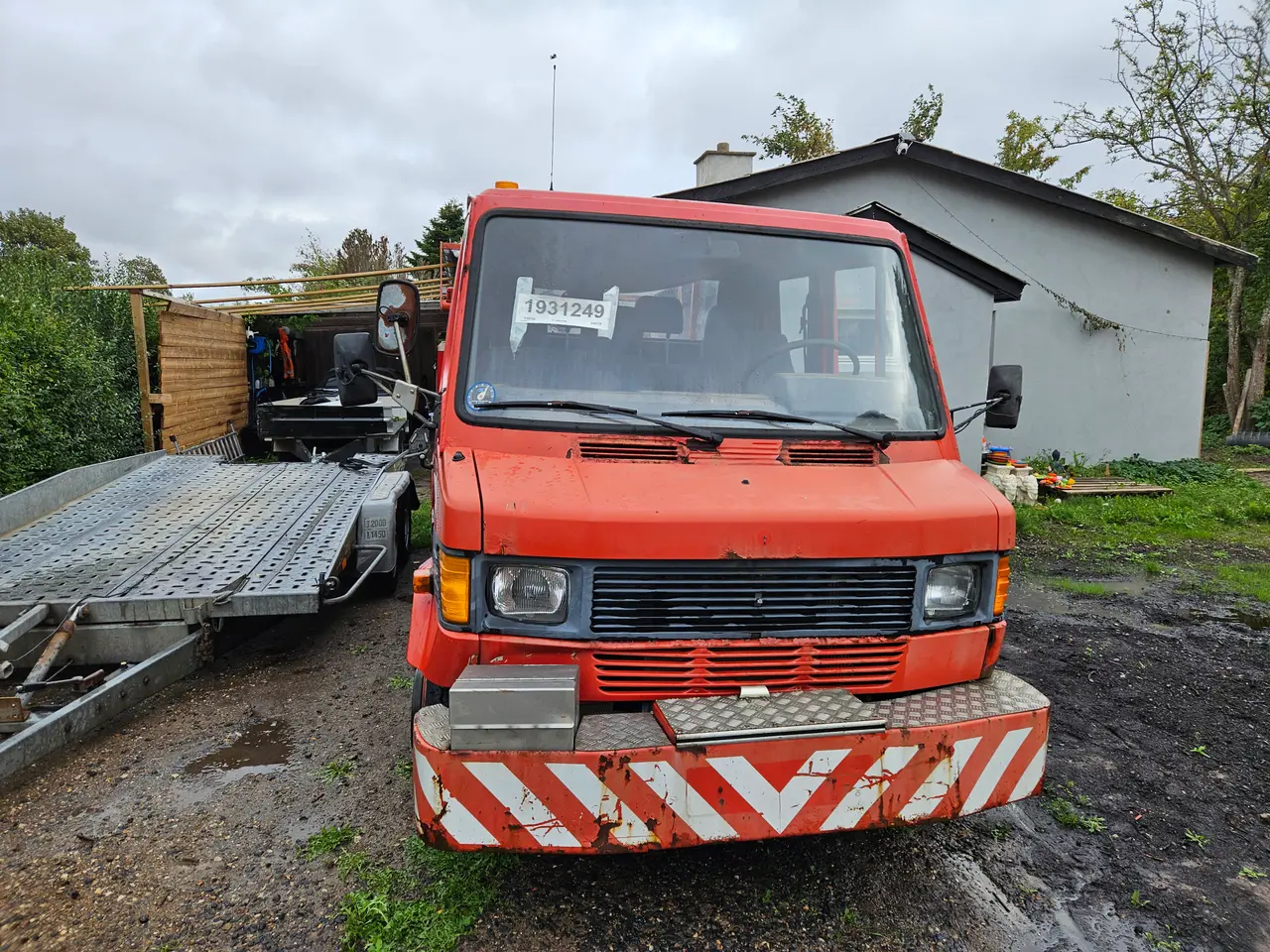 Billede 4 - gril vogn mercdes 410d tow turck med wheelslifter