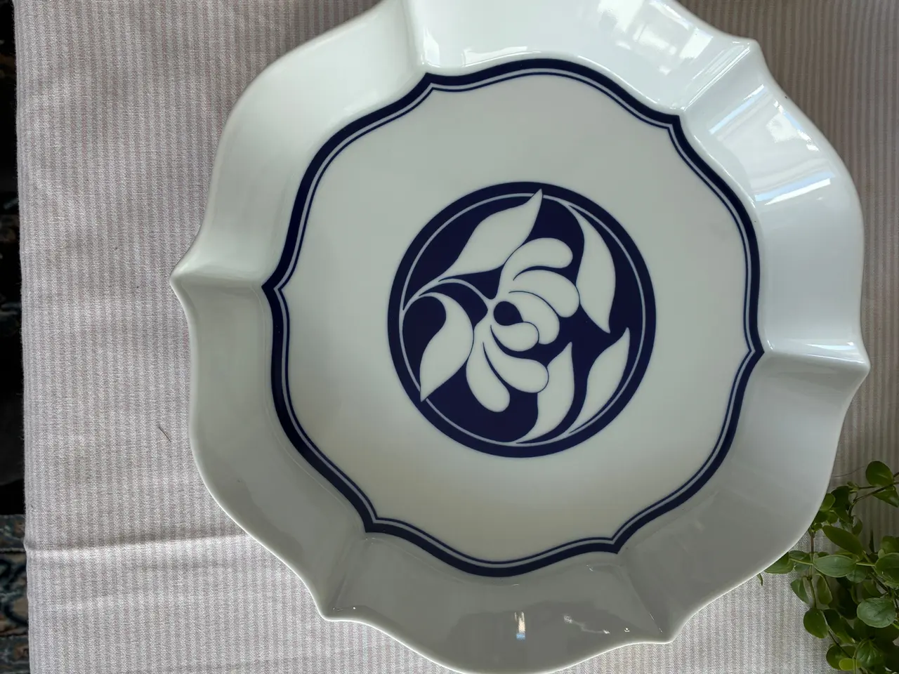Billede 2 - Stort B&G fad - 32 cm - Nr, 7558/262