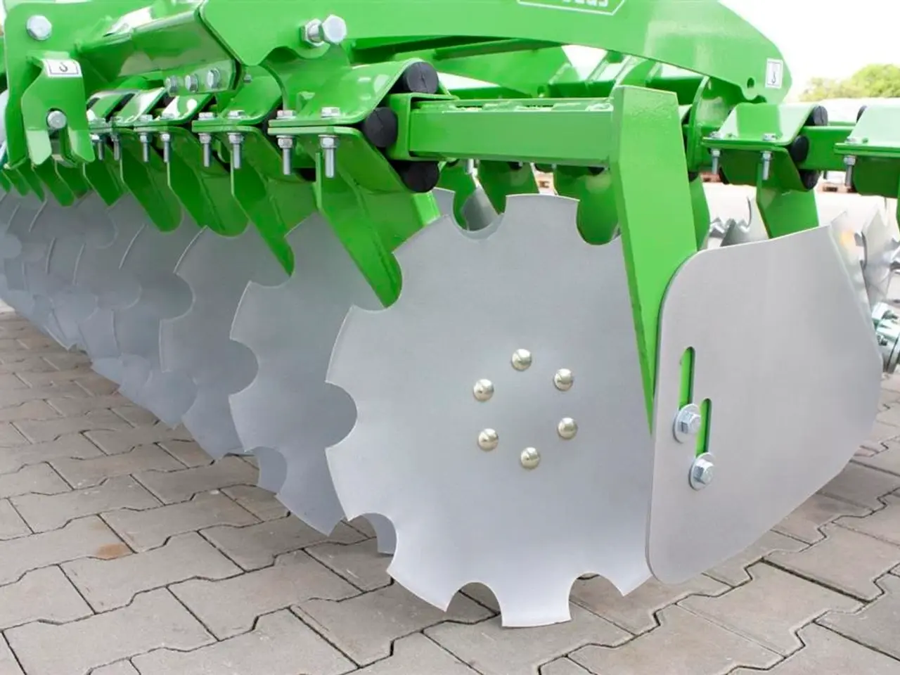 Billede 4 - Bomet 200cm perzeus tallerkenharve