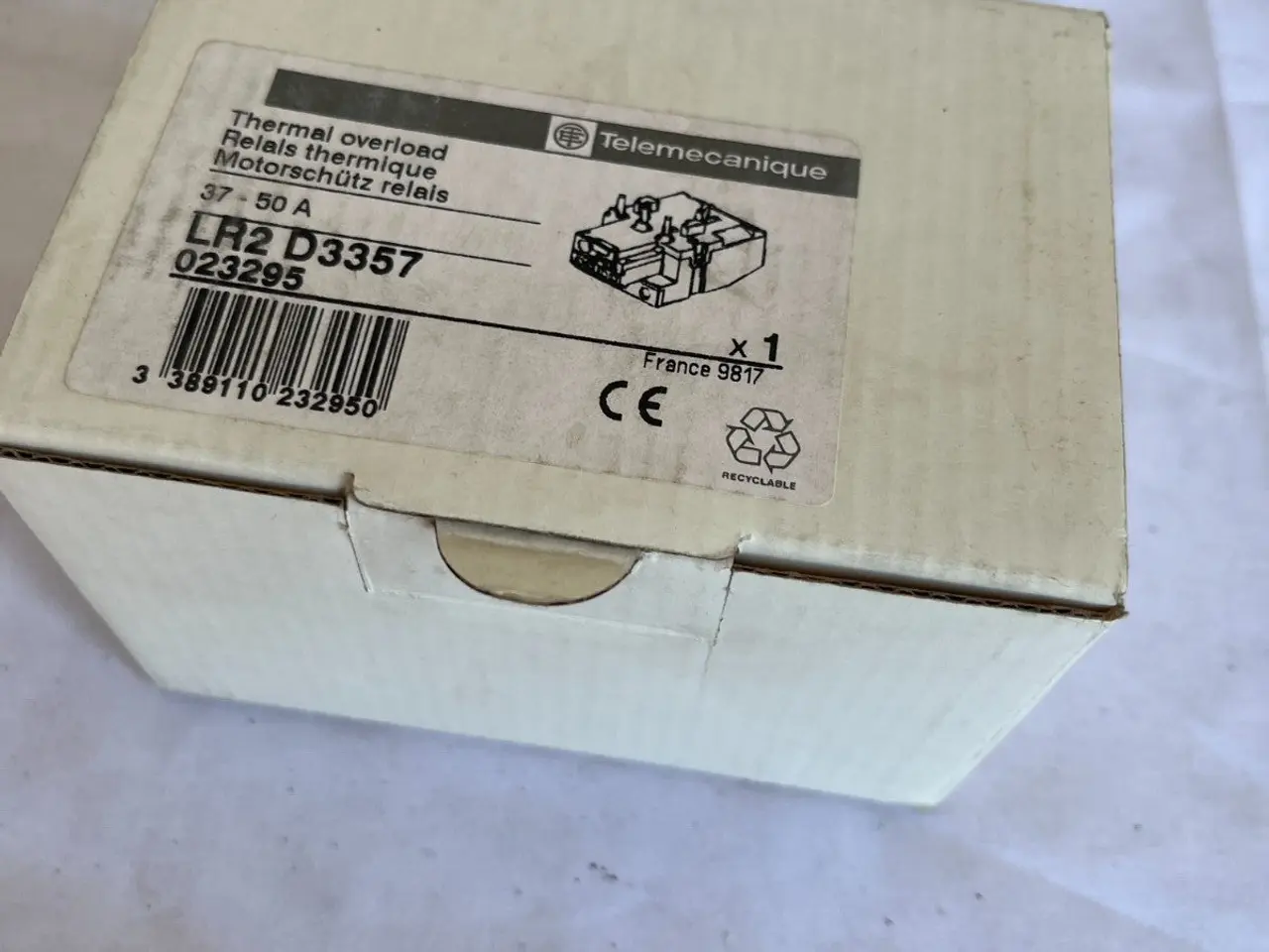 Billede 5 - Telemecanique LR2 D3357 Thermal Overload relæ