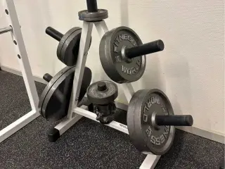 Stativ plus 107,5kg metal plates