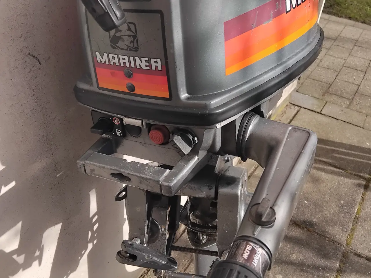 Billede 3 - Fin 4 hk påhængsmotor 2 takter.