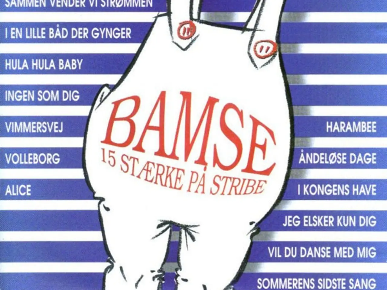 Billede 1 - Bamse* – 15 Stærke På Stribe – CD