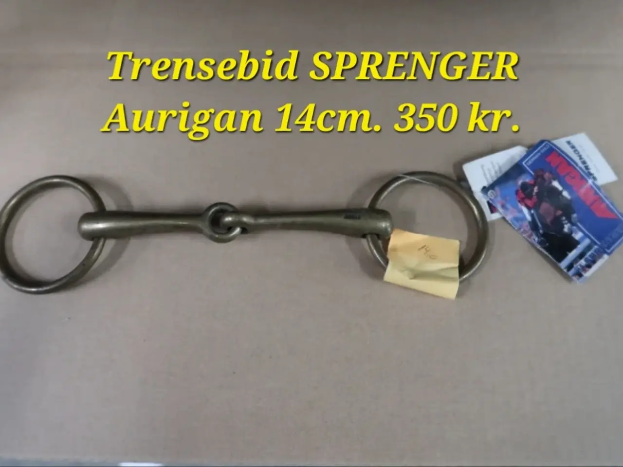 Billede 9 - Trensebid, dressurgjord og stigremme. Fra kr
