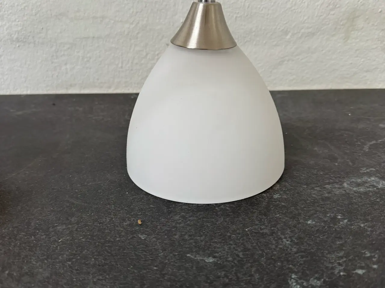 Billede 1 - Loftslamper i hvidt glas