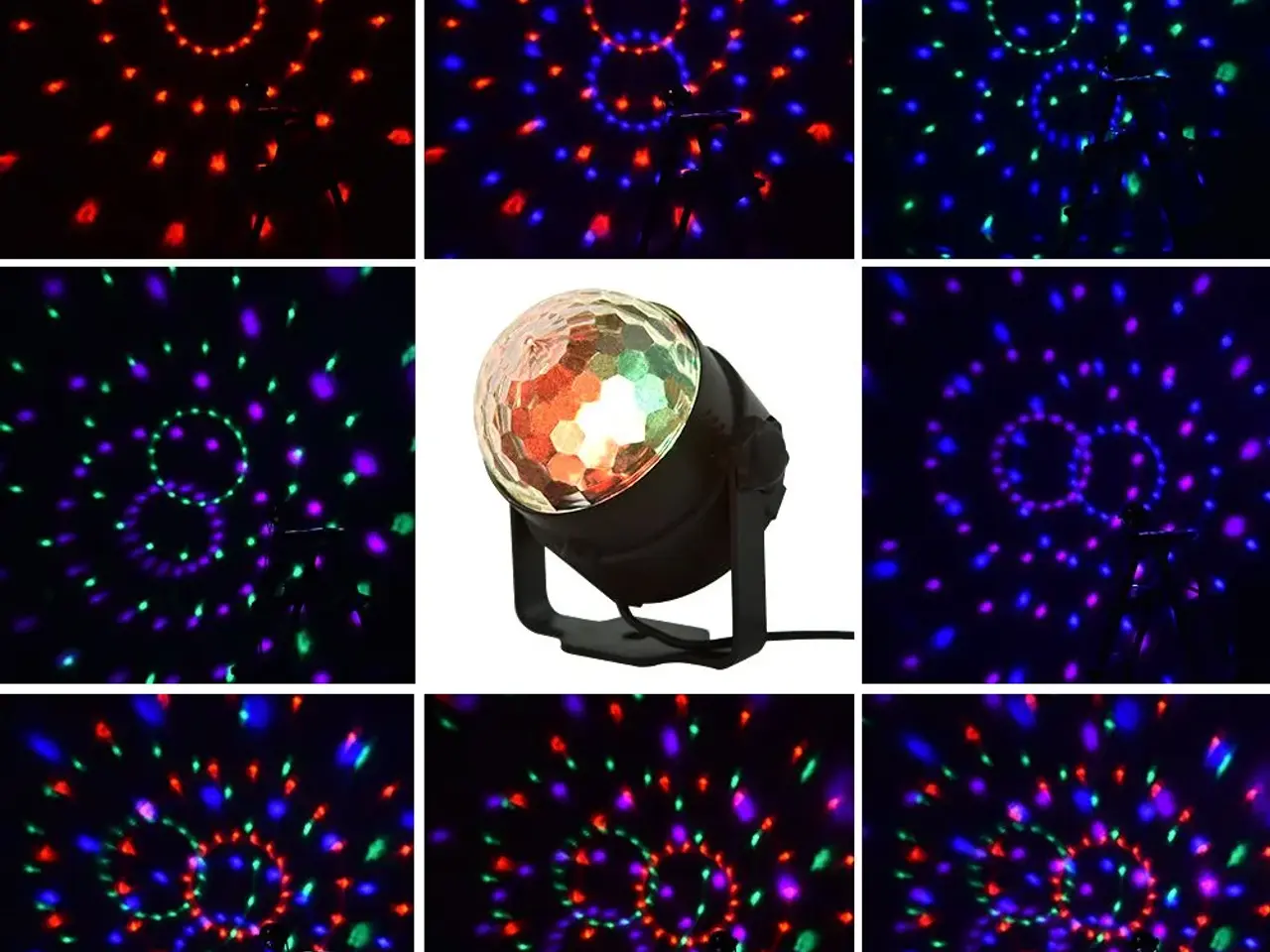 Billede 2 - LED Disco lys, Diskotek Party Light