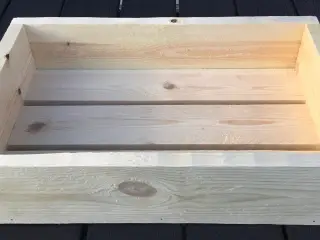 Træbakke i genbrugstræ fyr 45 x 30