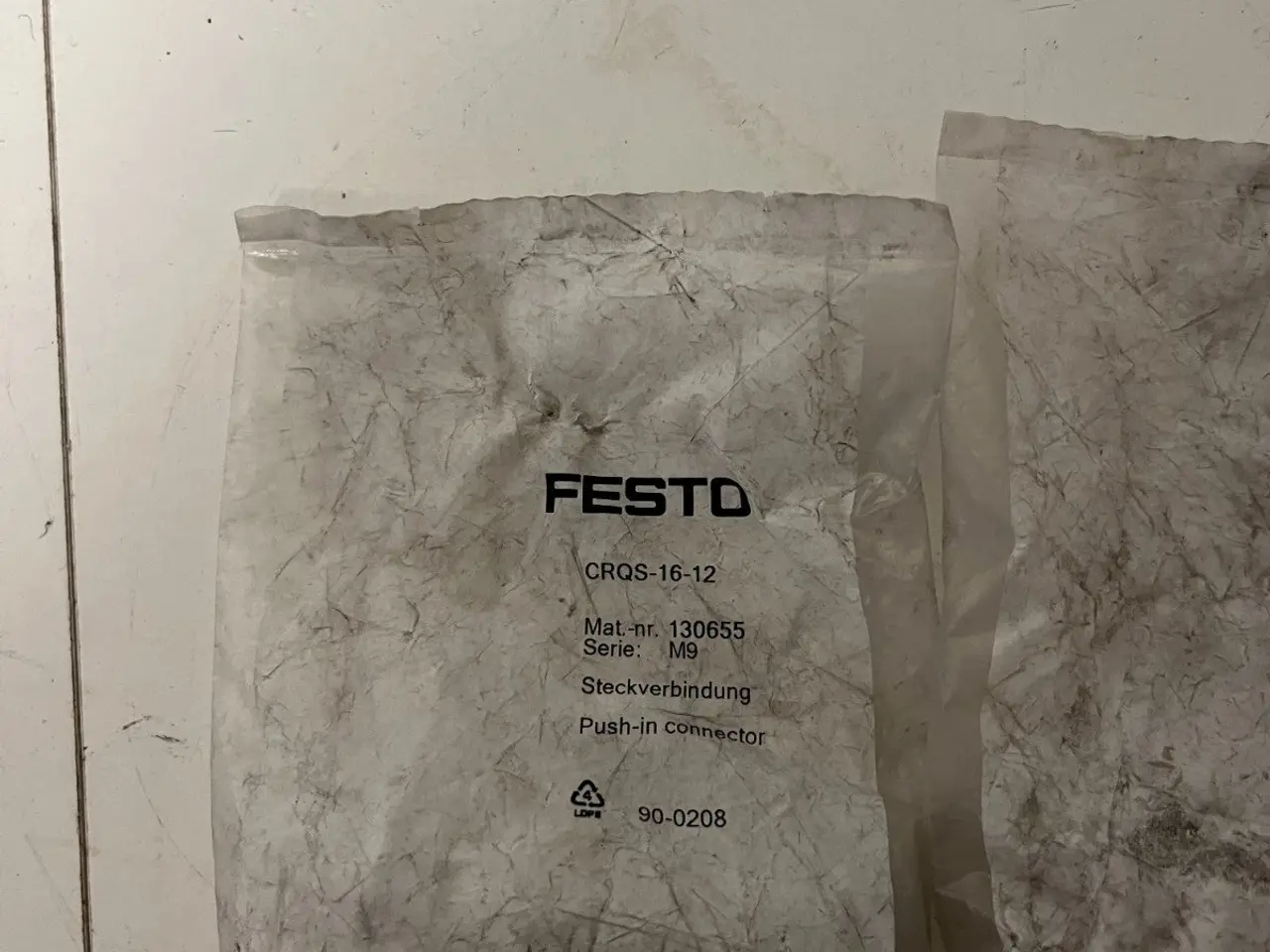 Billede 3 - Festo CRQS-16-12 130655 Push-In stik Pneumatic 2x