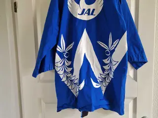 Unik vintage JAL happi kimono jakke fra 80erne. 
