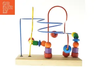 Træperle labyrint legetøj fra Kids Wood (str. 30x29 cm)