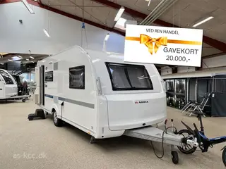 2026 - Adria Altea 542 PK Adria Altea 542 PK årg. 2026 6 sovepladser, 4 siddepladser, 2 køjer, sidesiddegruppe, dobbeltseng.