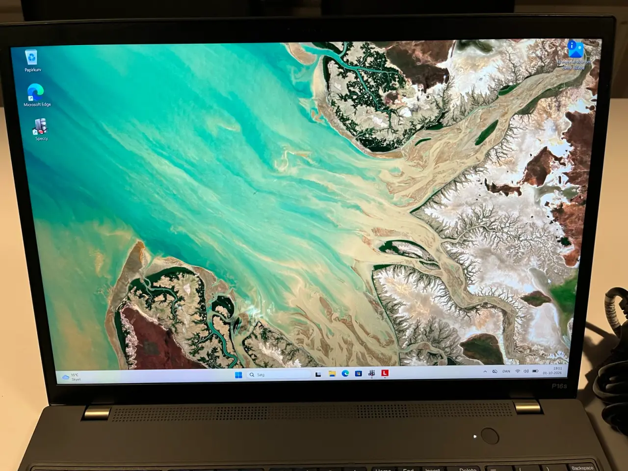 Billede 5 - Lenovo ThinkPad P16s Gen 1 i7 32GB 1TB T550 16"