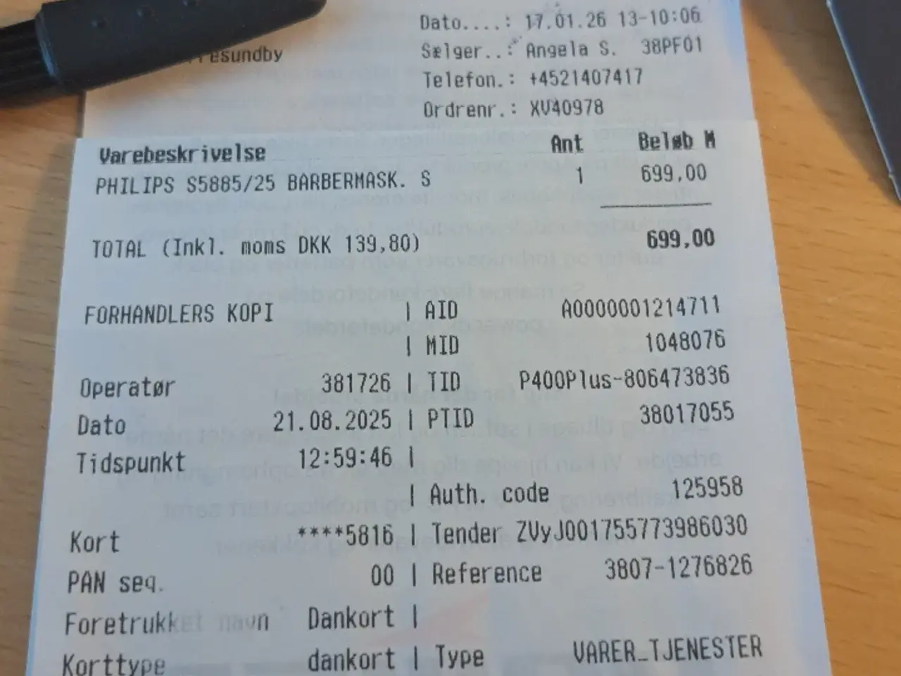 Billede 6 - Philips S5885/25 Barbermaskine 