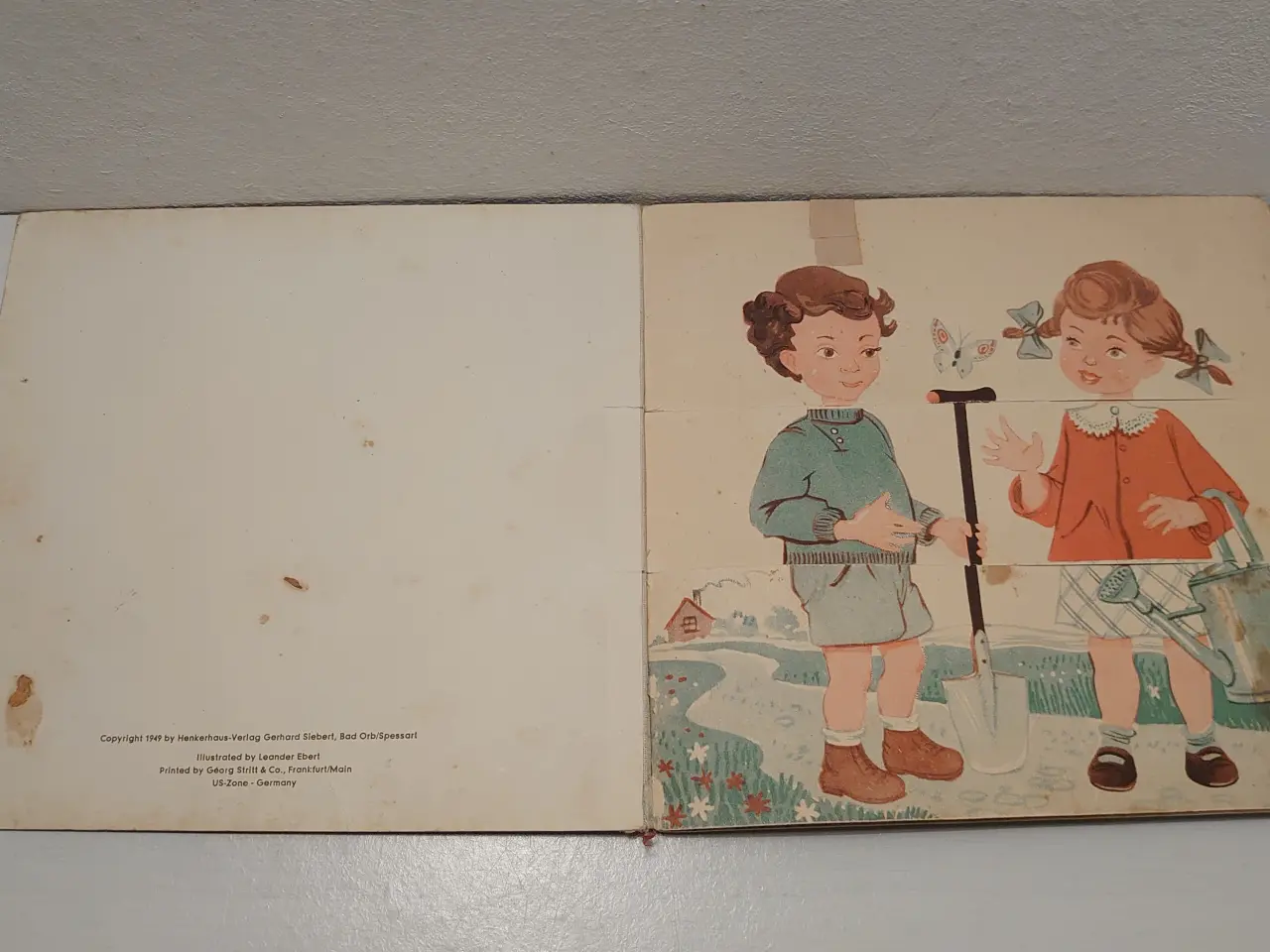 Billede 3 - Leander Ebert: Hokus Pokus Fidibus. 1949.