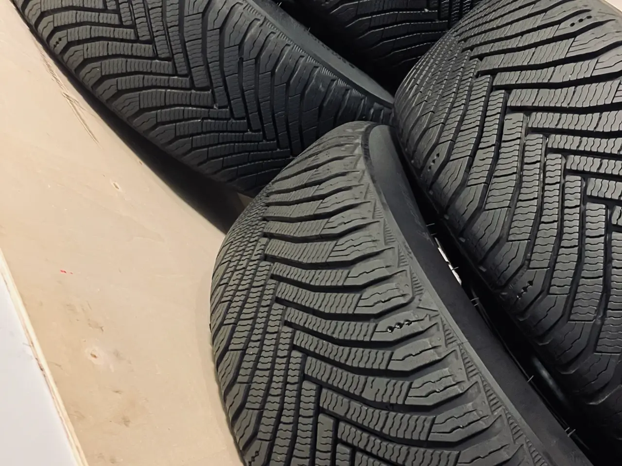 Billede 6 - 4 stk. Michelin Alpin vinterhjul  – 195/60 R16 (Fr