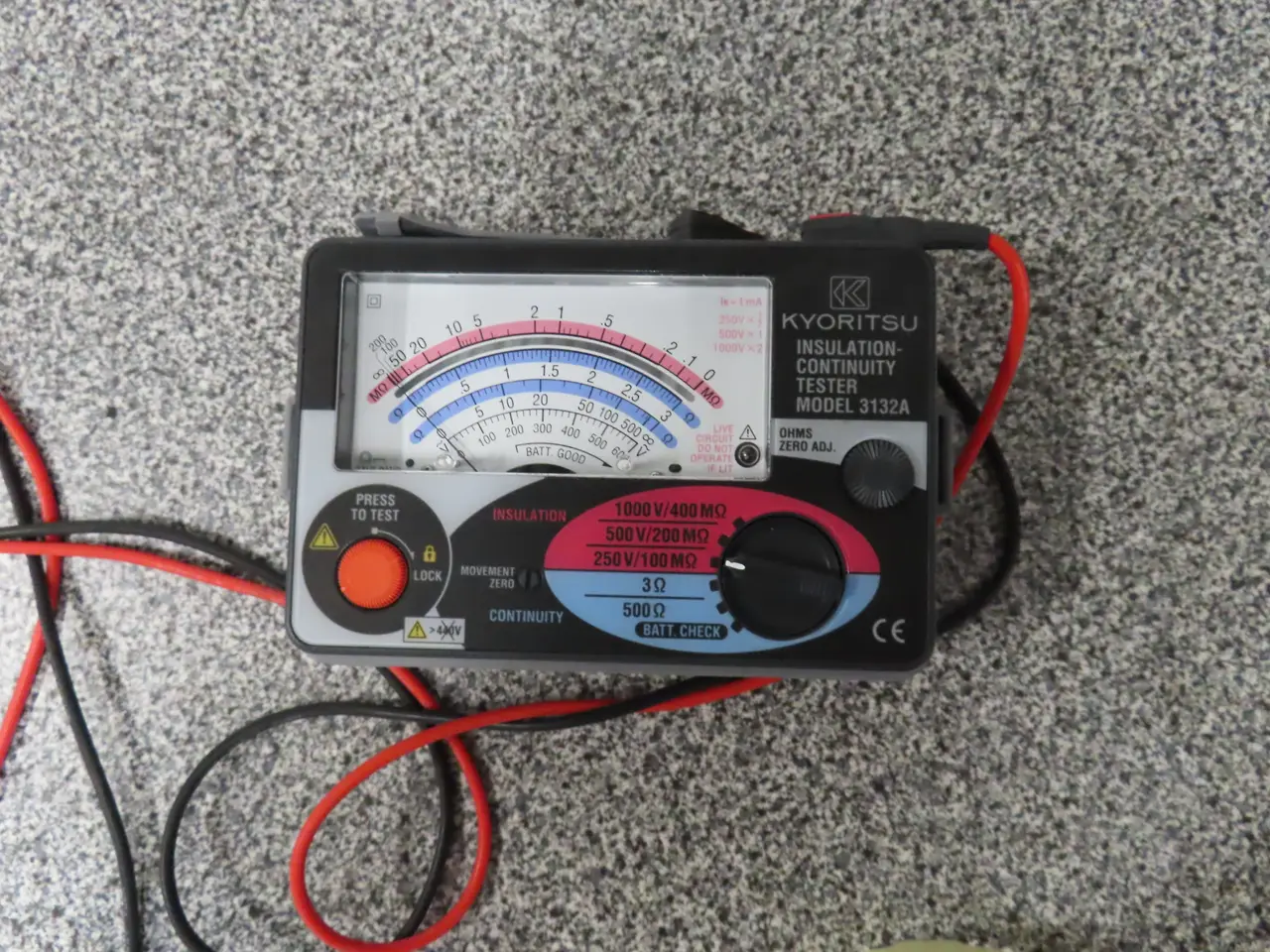 Billede 1 - Isolationstester KYORITSU 3132A
