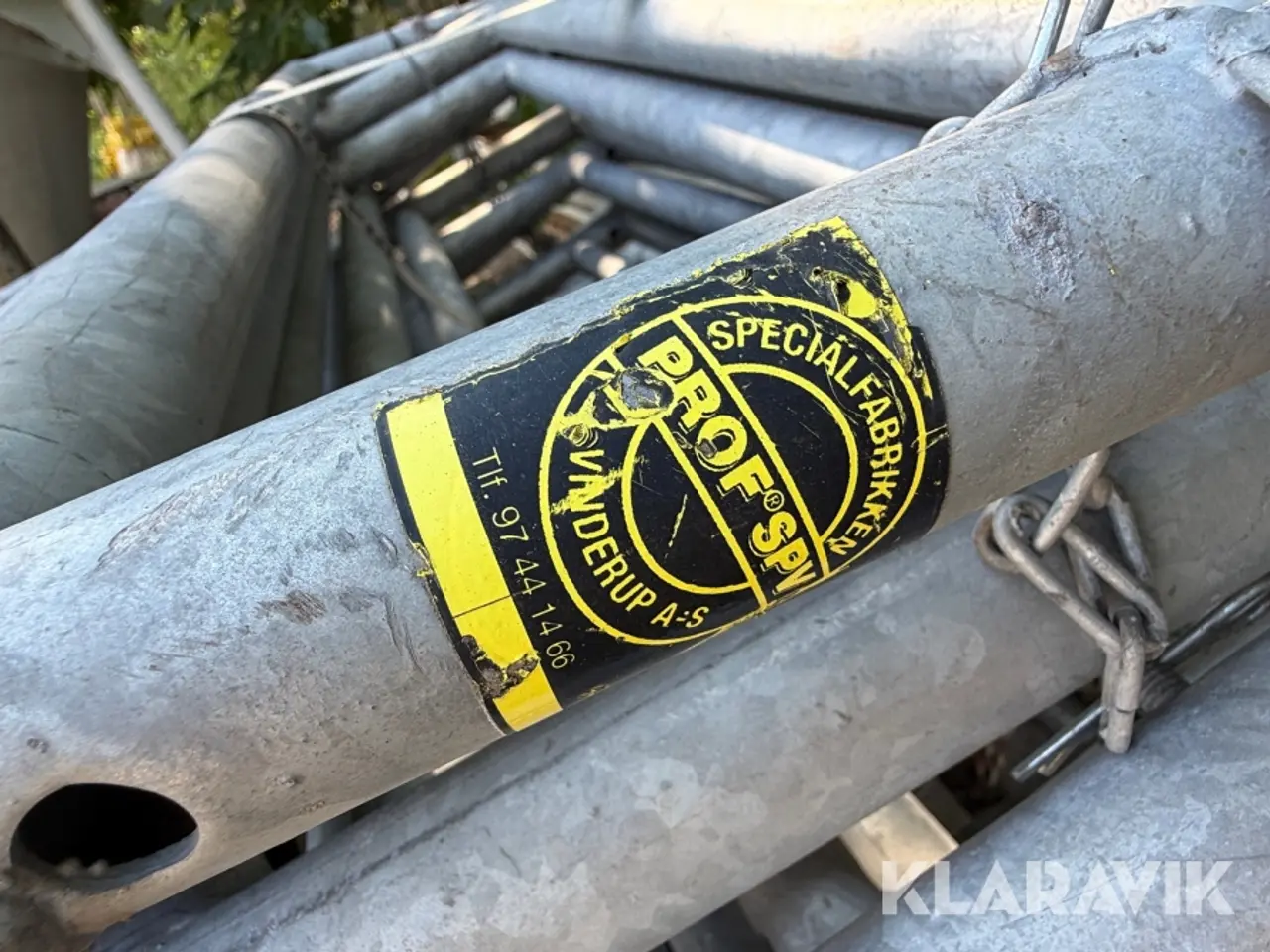 Billede 10 - Stilladsrammer galvaniserede, 10 Styk