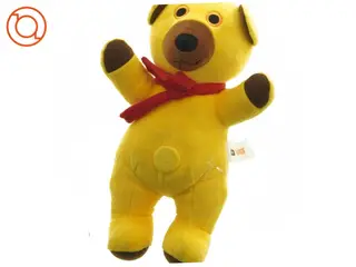Gul Plysbamse fra DR (str. 26 x 18 cm)