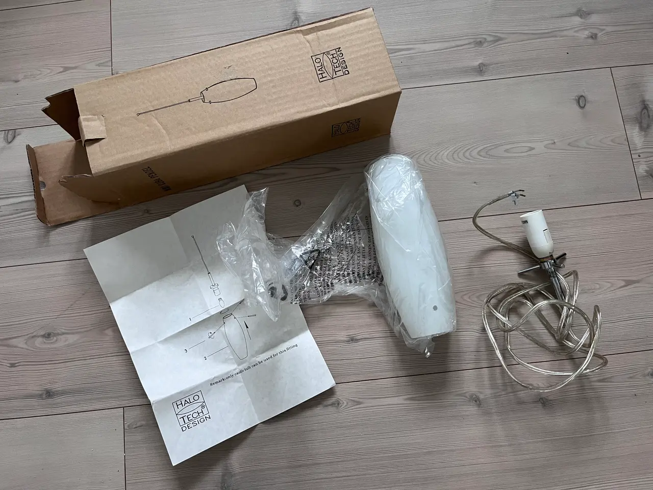 Billede 2 - Loftslampe, Lampe, Pendle, Halo Tech Cuba Design