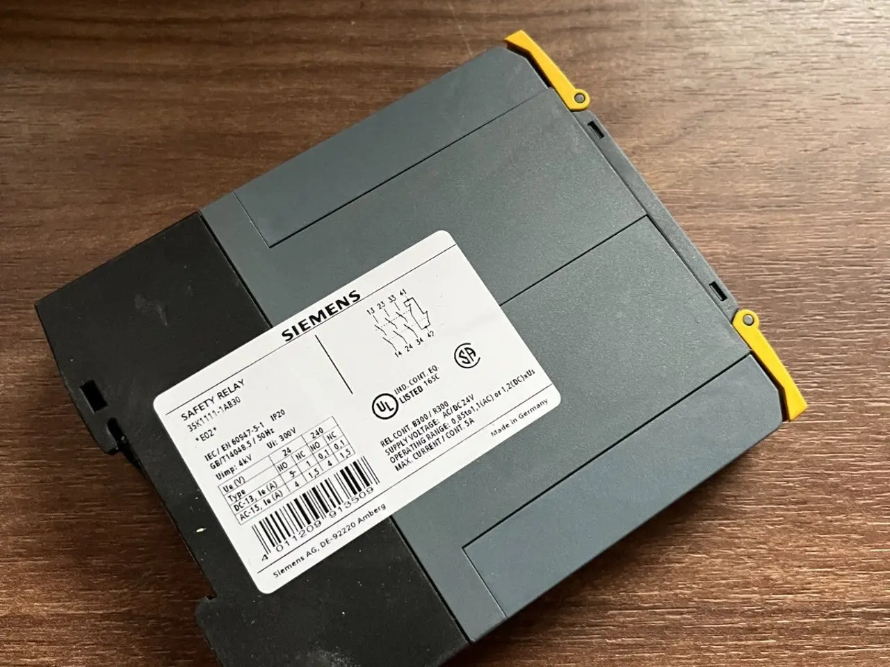 Billede 7 - Siemens 3SK1111-1AB30 Sirius sikkerhedsrelæ 24V