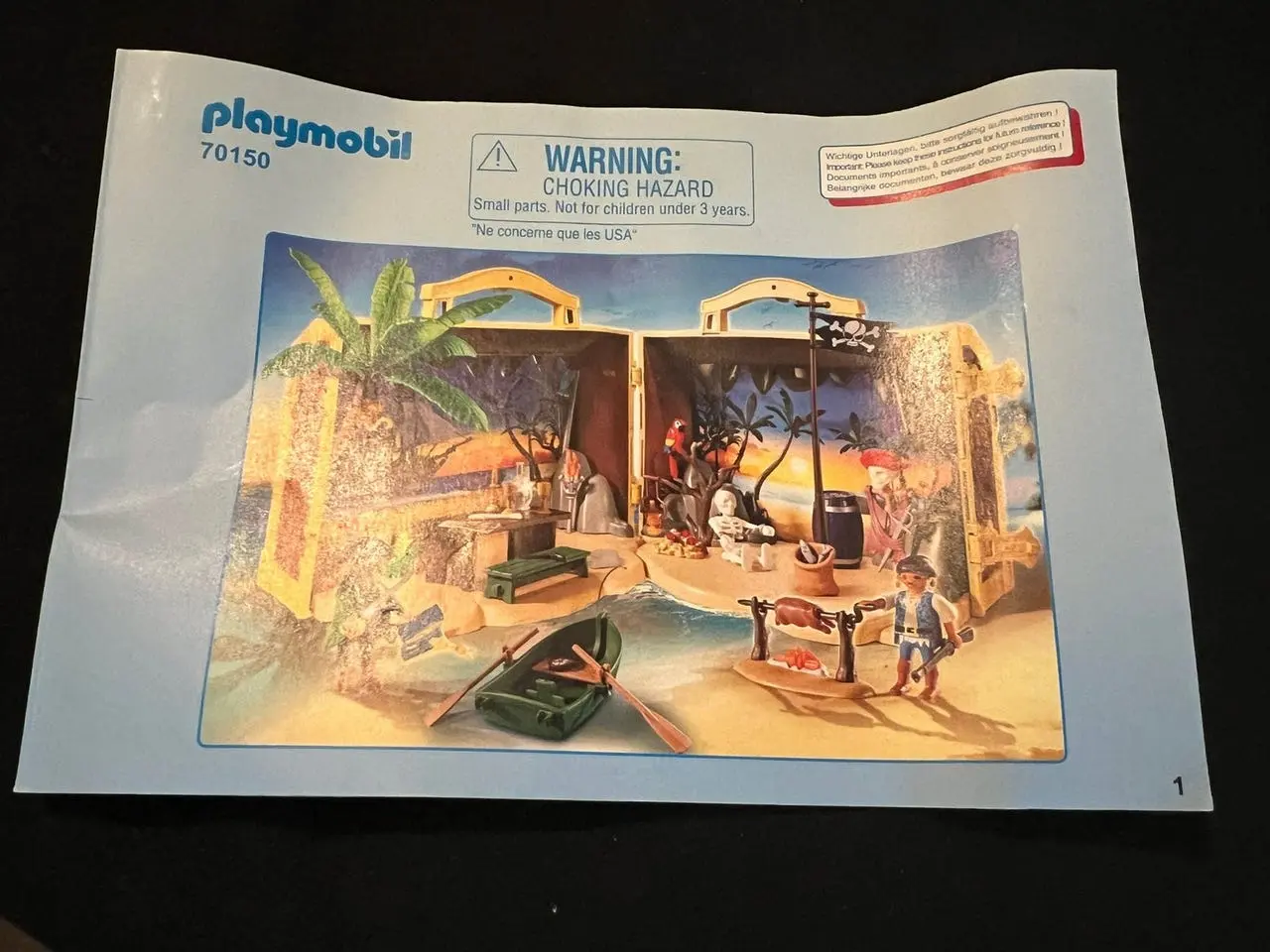 Billede 2 - Playmobil Pirates 70150 – mobil pirat-ø