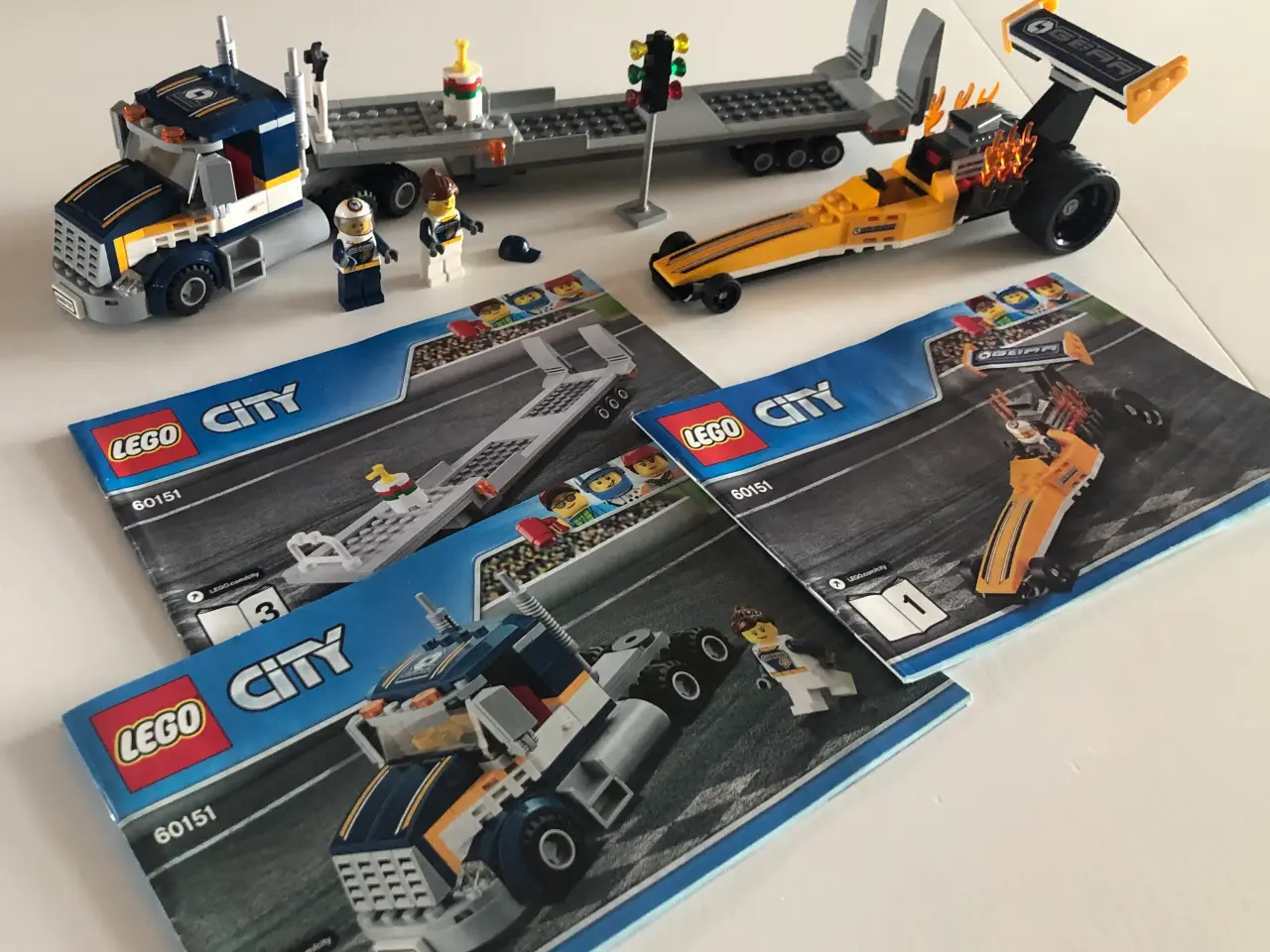 Billede 1 - Lego city: Dragstertransport (60151)