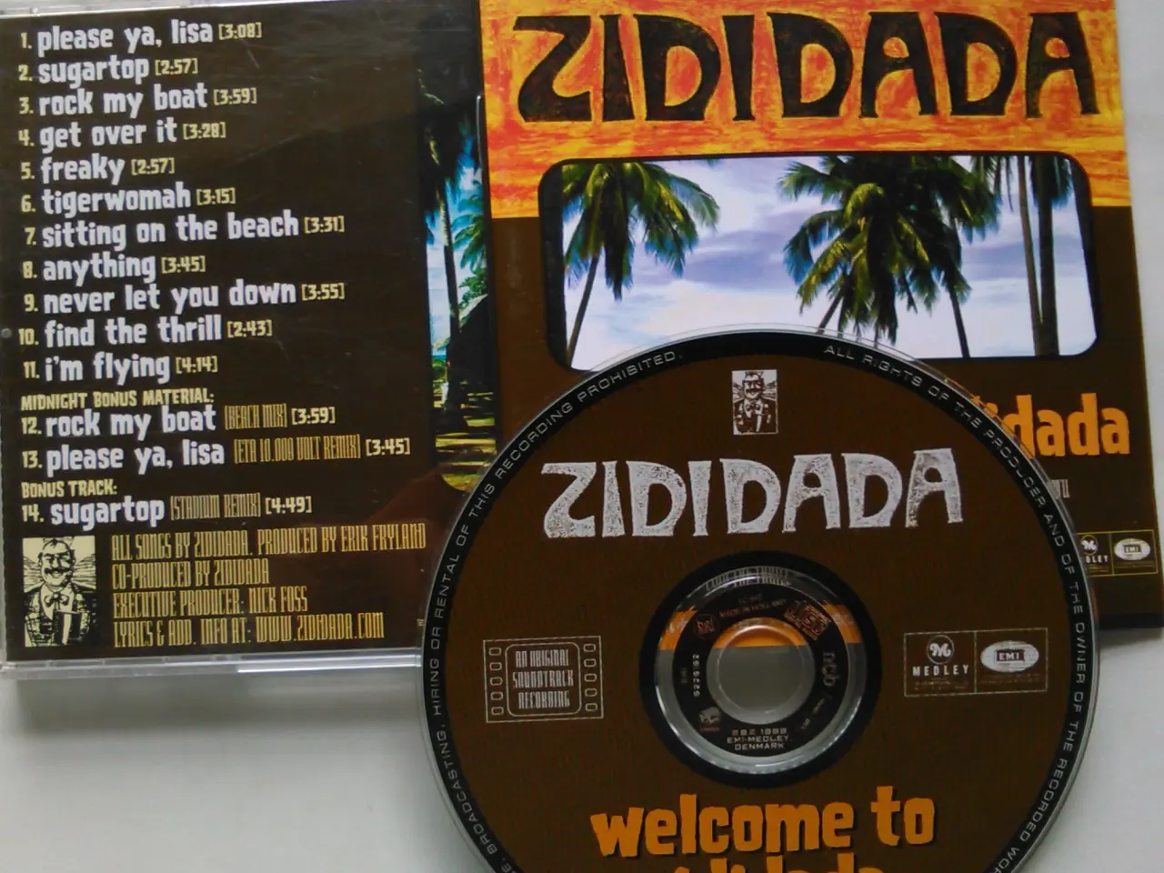 Billede 2 - Zididada: 2 CD'er stk. 25 kr.