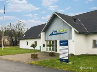 Kontorer og pladser for droneindustrien i dronetestcenteret