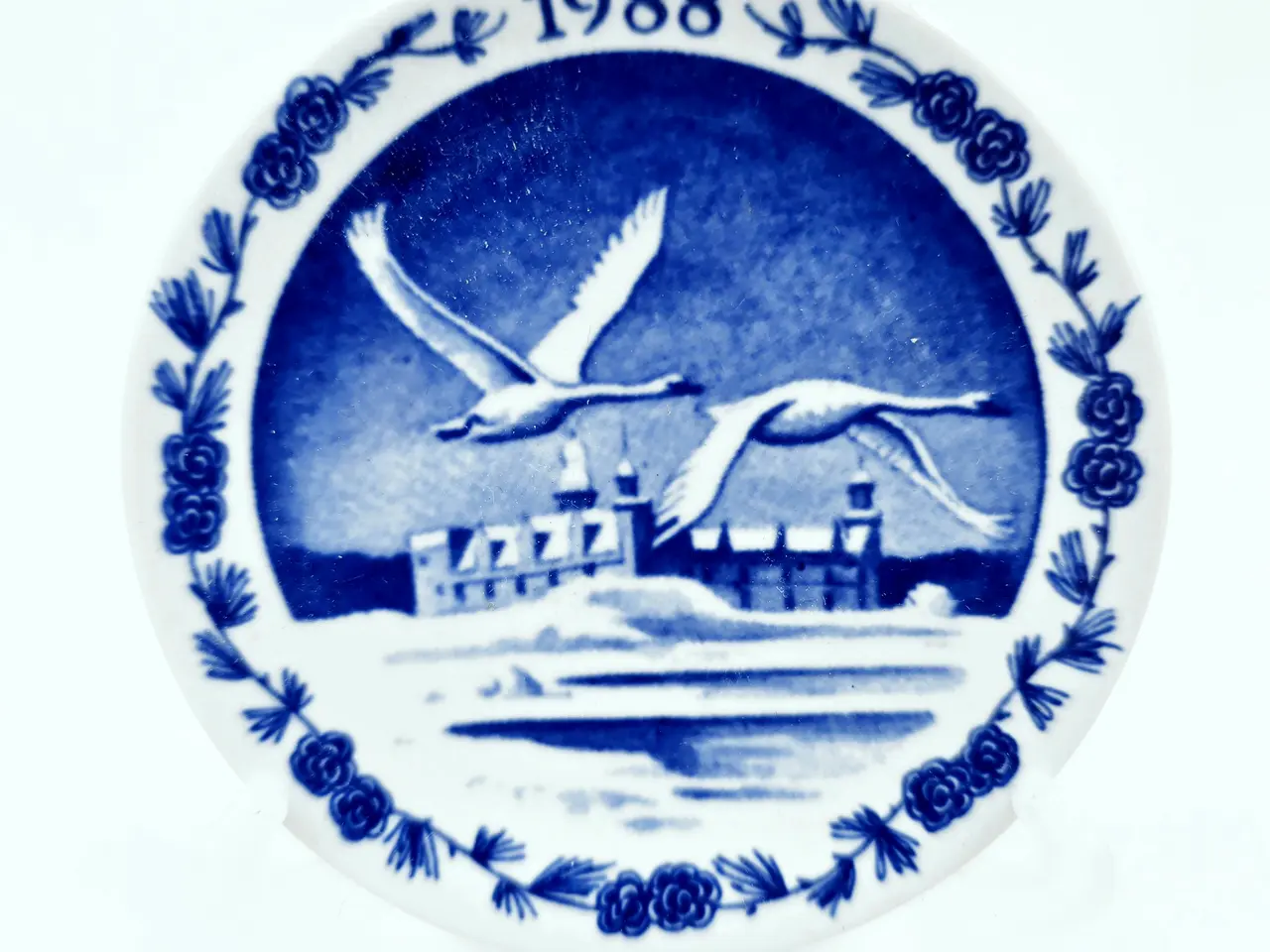 Billede 1 - Royal Copenhagen Mini JulePlatte Kronborg 1988