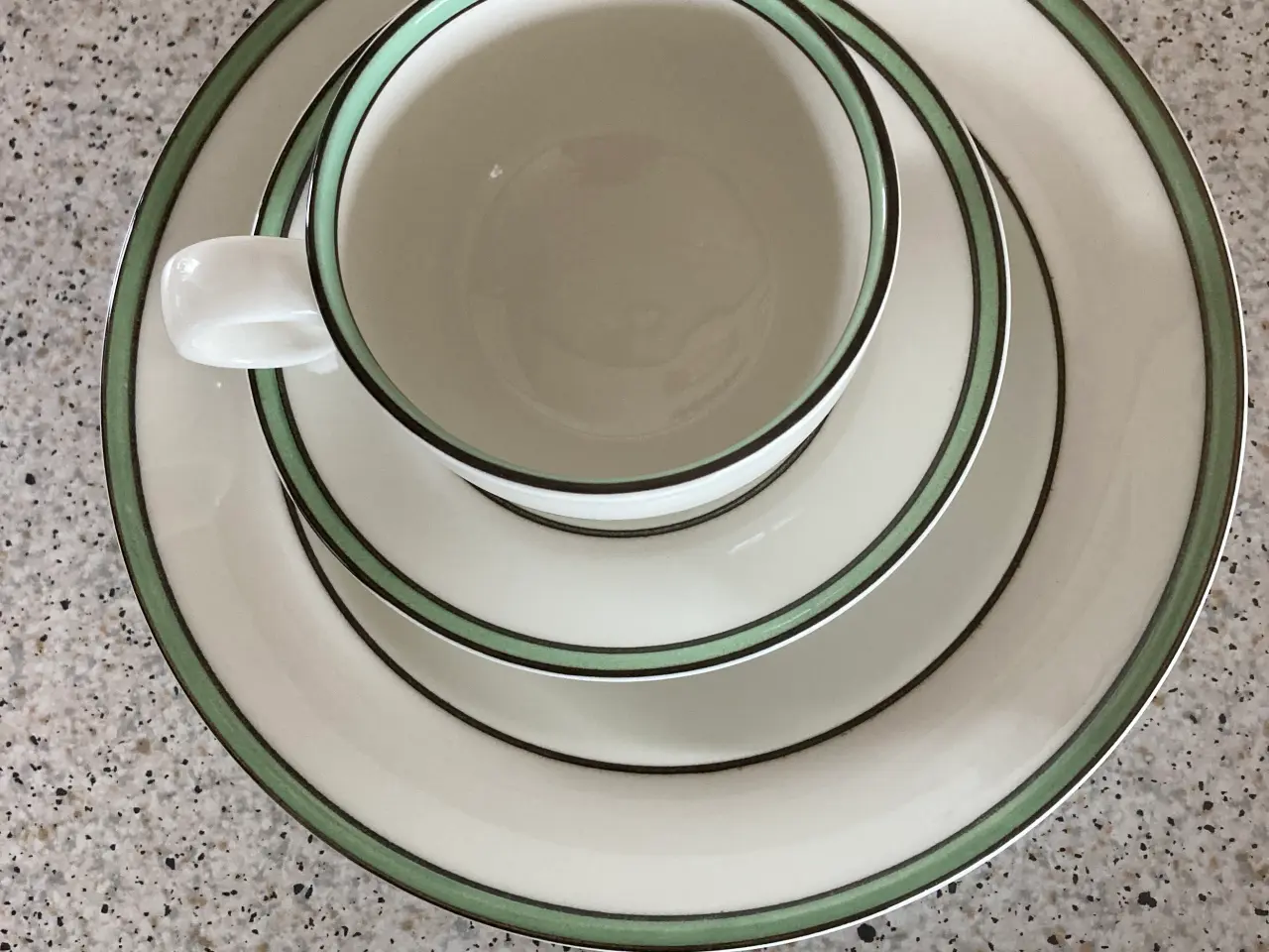 Billede 1 - Kløverblad kaffestel