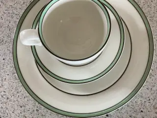 Kløverblad kaffestel