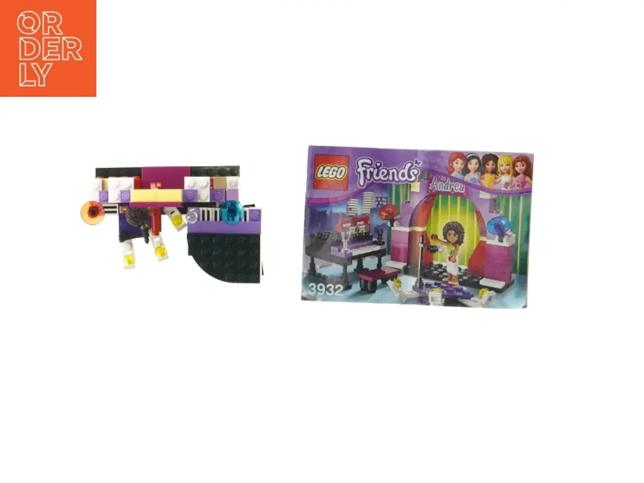 Billede 1 - LEGO Friends Andrea's Stage 3932 fra Lego (str. 9,5 cm)