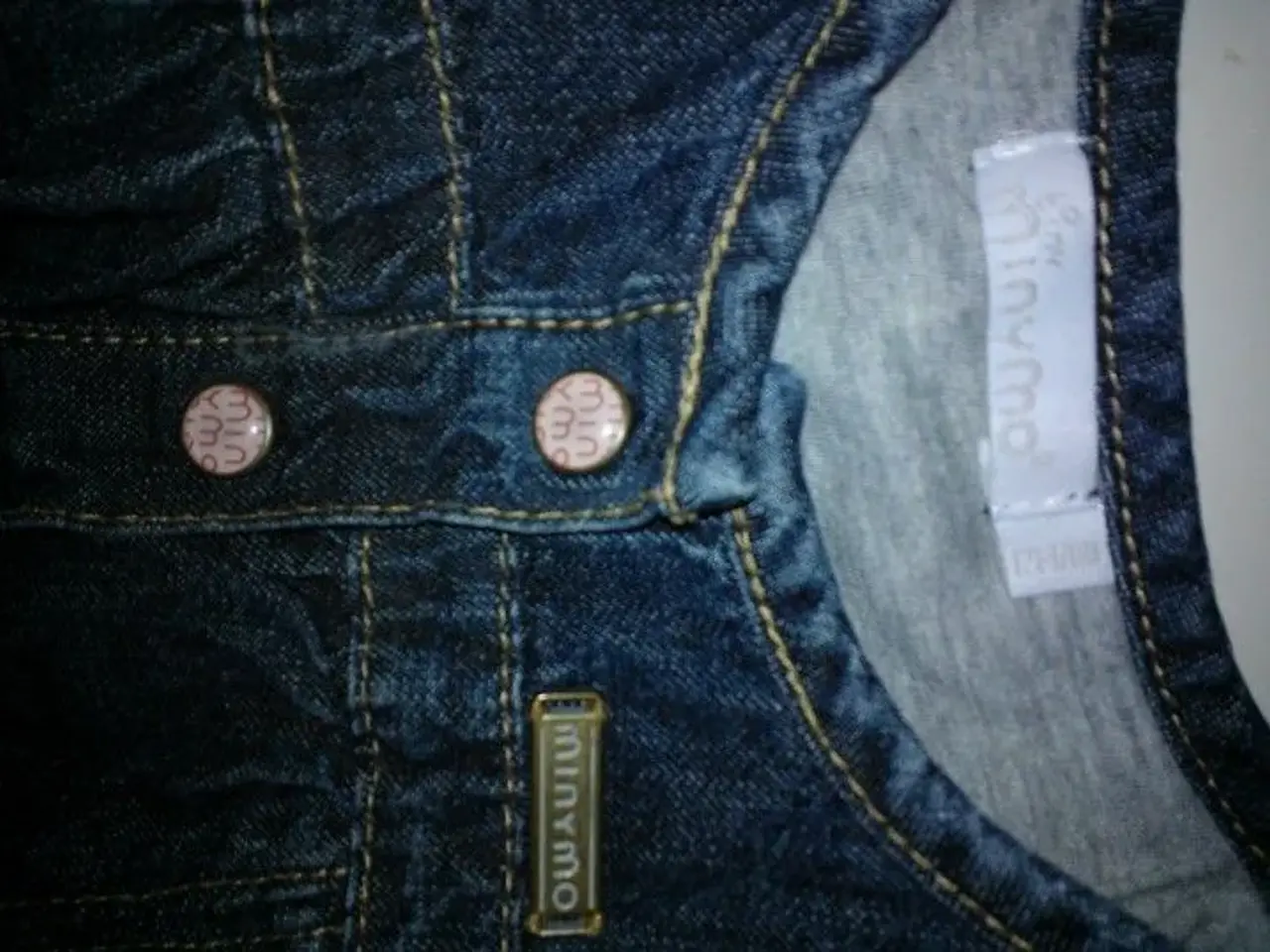 Billede 2 - Minymo cowboykjole str 12 mdr/80