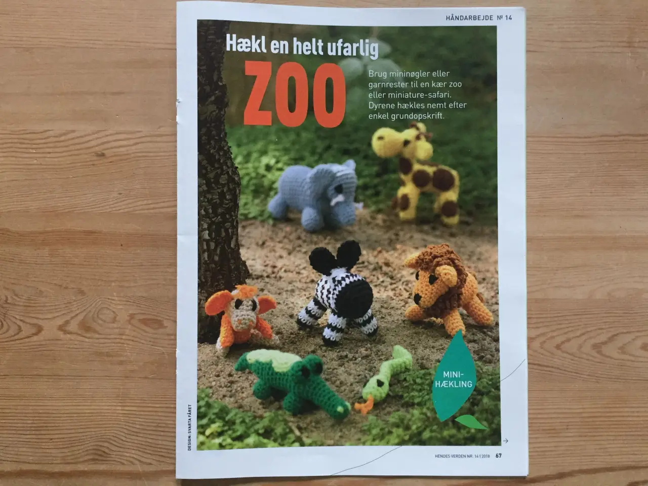 Billede 1 - Hækl en helt ufarlig ZOO