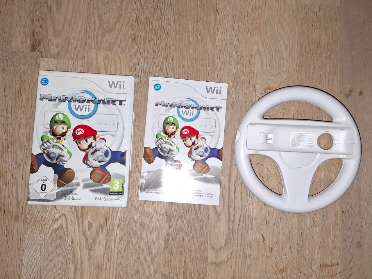 Billede 1 - Nintendo Wii Mario Kart spil 