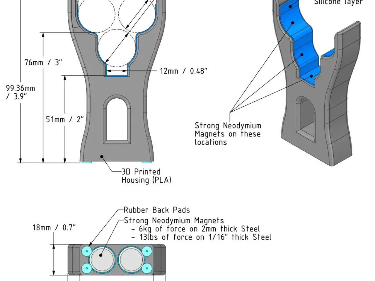 Billede 6 - Magnetisk haglgevær holder