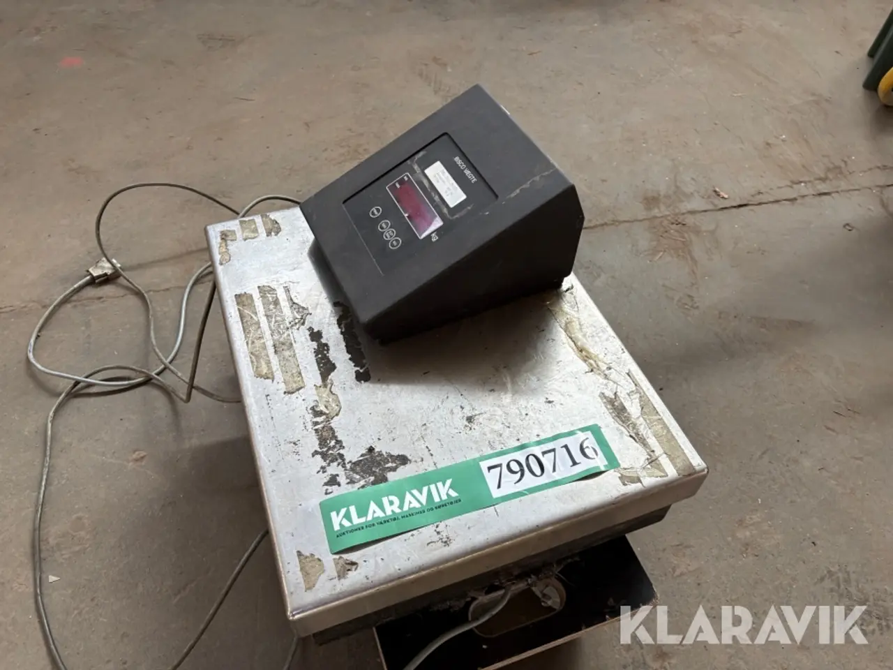 Billede 3 - Vægt 200kg Bisco M3-275