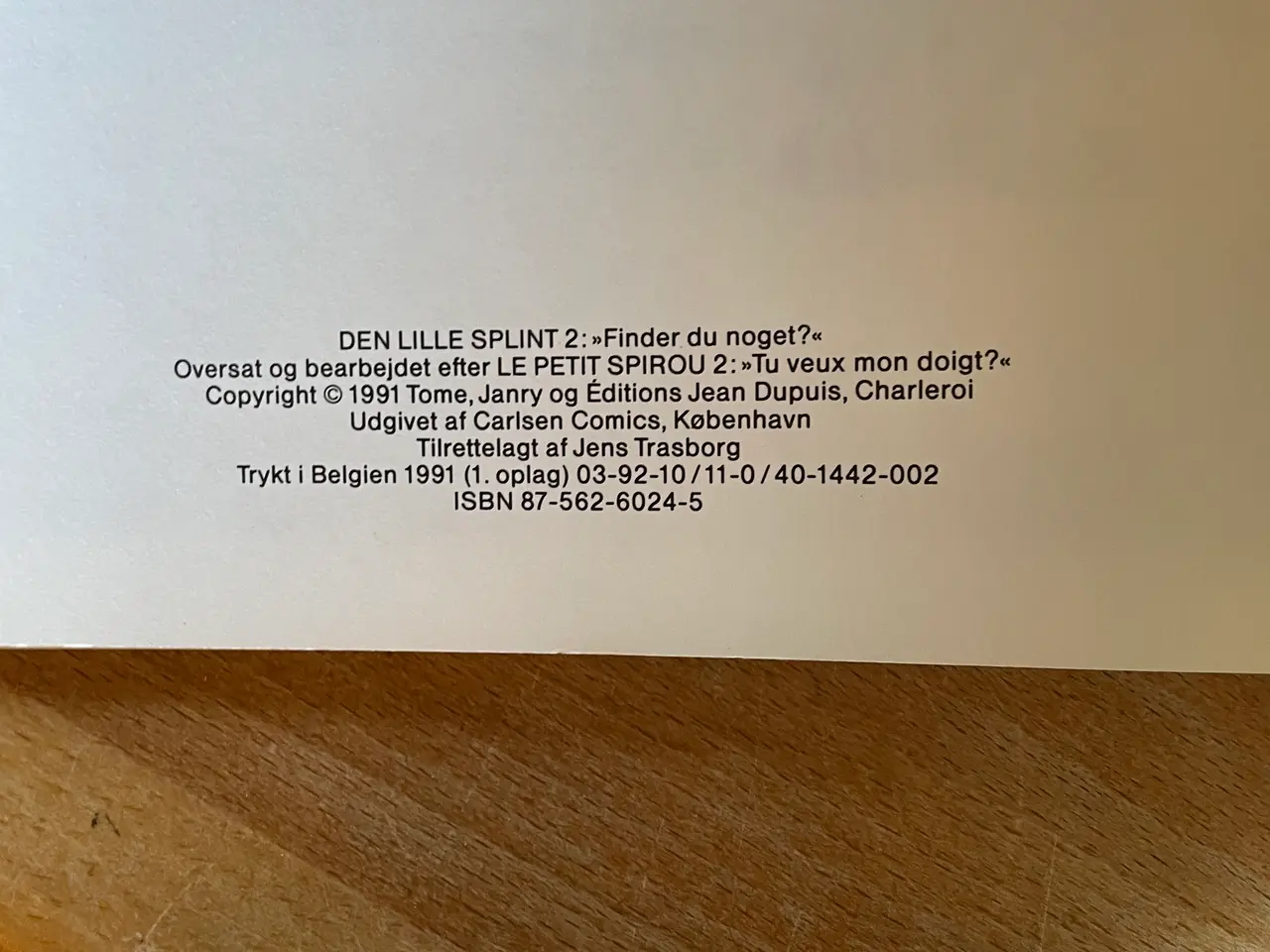 Billede 3 - Den lille Splint