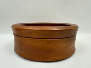 Stor retro teak skål