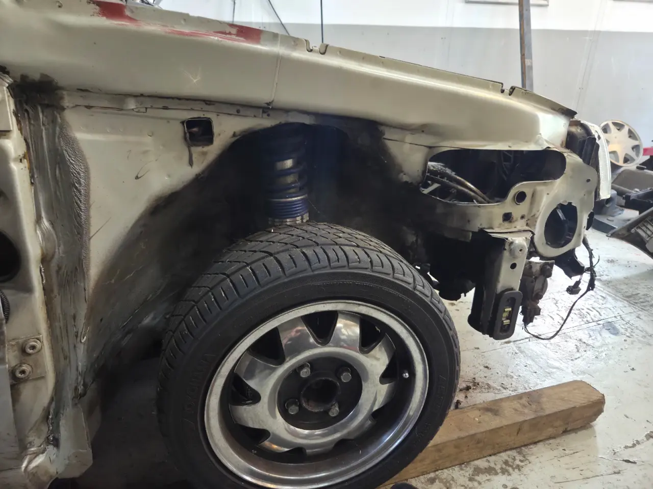 Billede 10 - VW Golf 3 1.8 (ABS) 1992 – Projekt / reservedelsbi