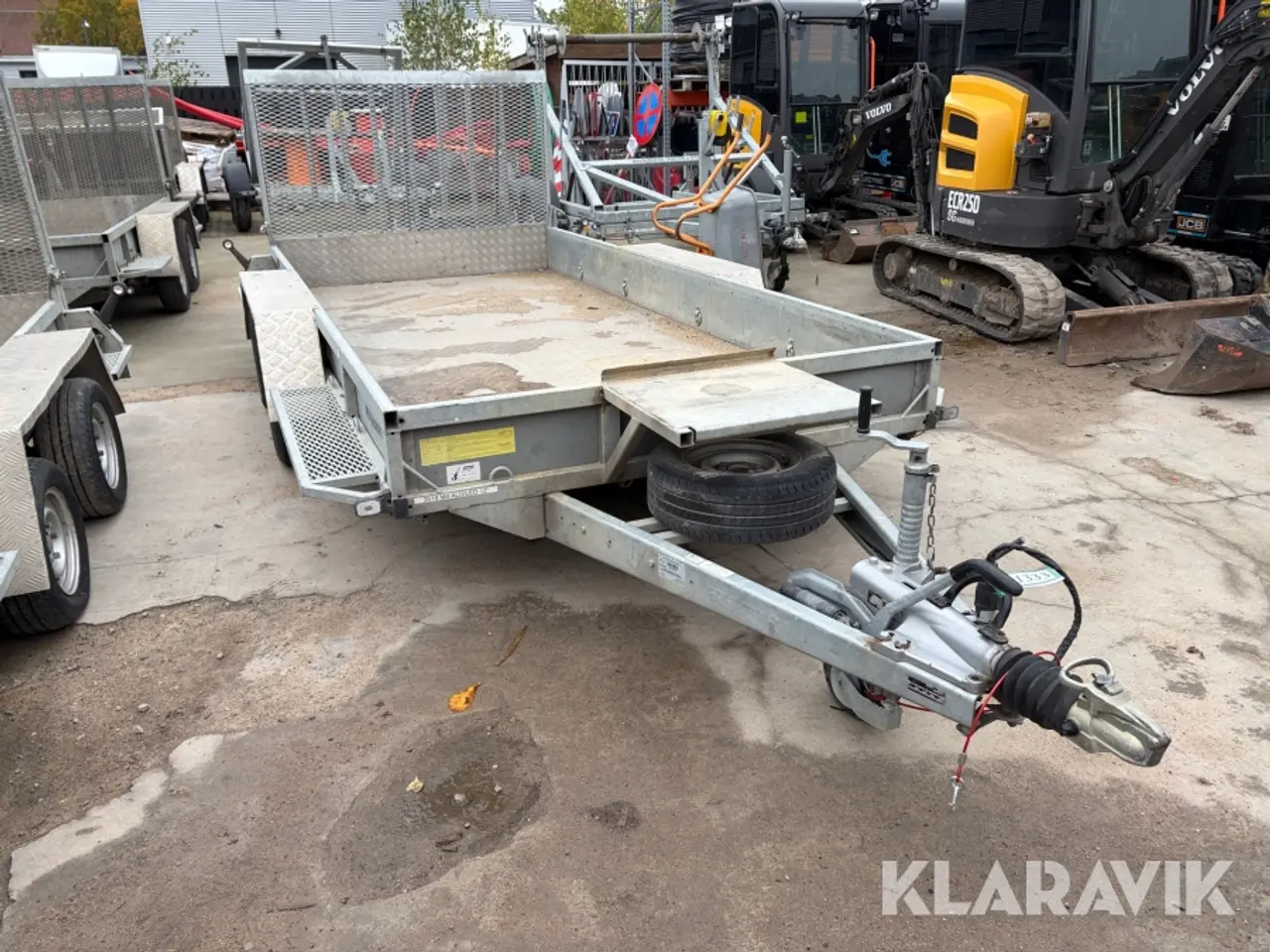 Billede 4 - Maskintrailer Variant 3518M4 3.500 kg med ramper 1 styk