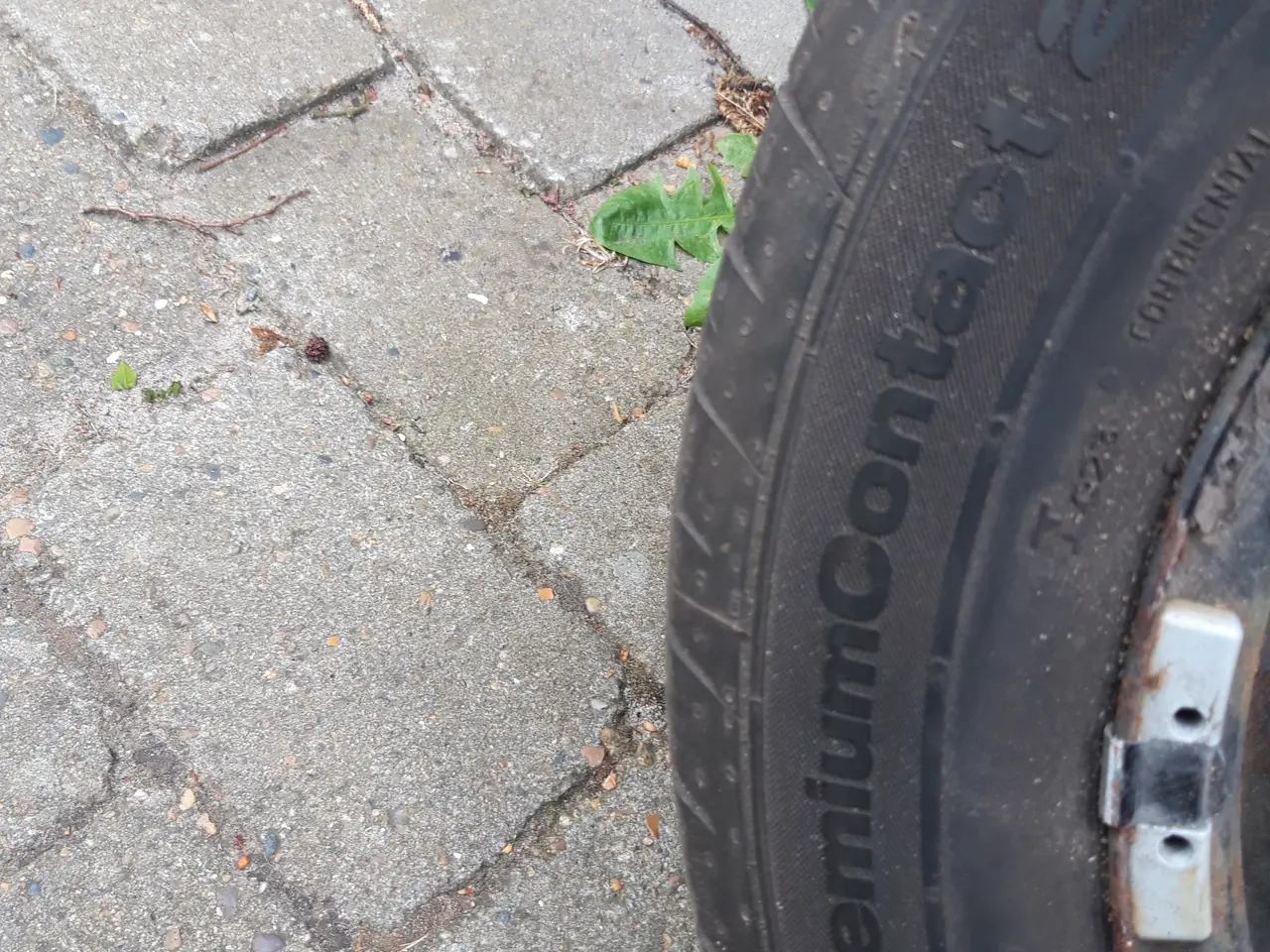 Billede 4 - 3 stk 4x100 VW stålfælge med dæk 400 kr
