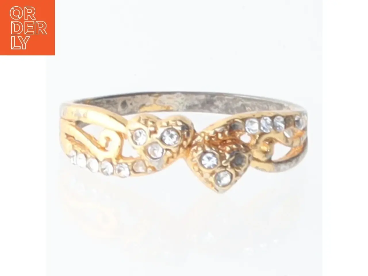 Billede 3 - Ringe med smykkesten (str. 56 mm)