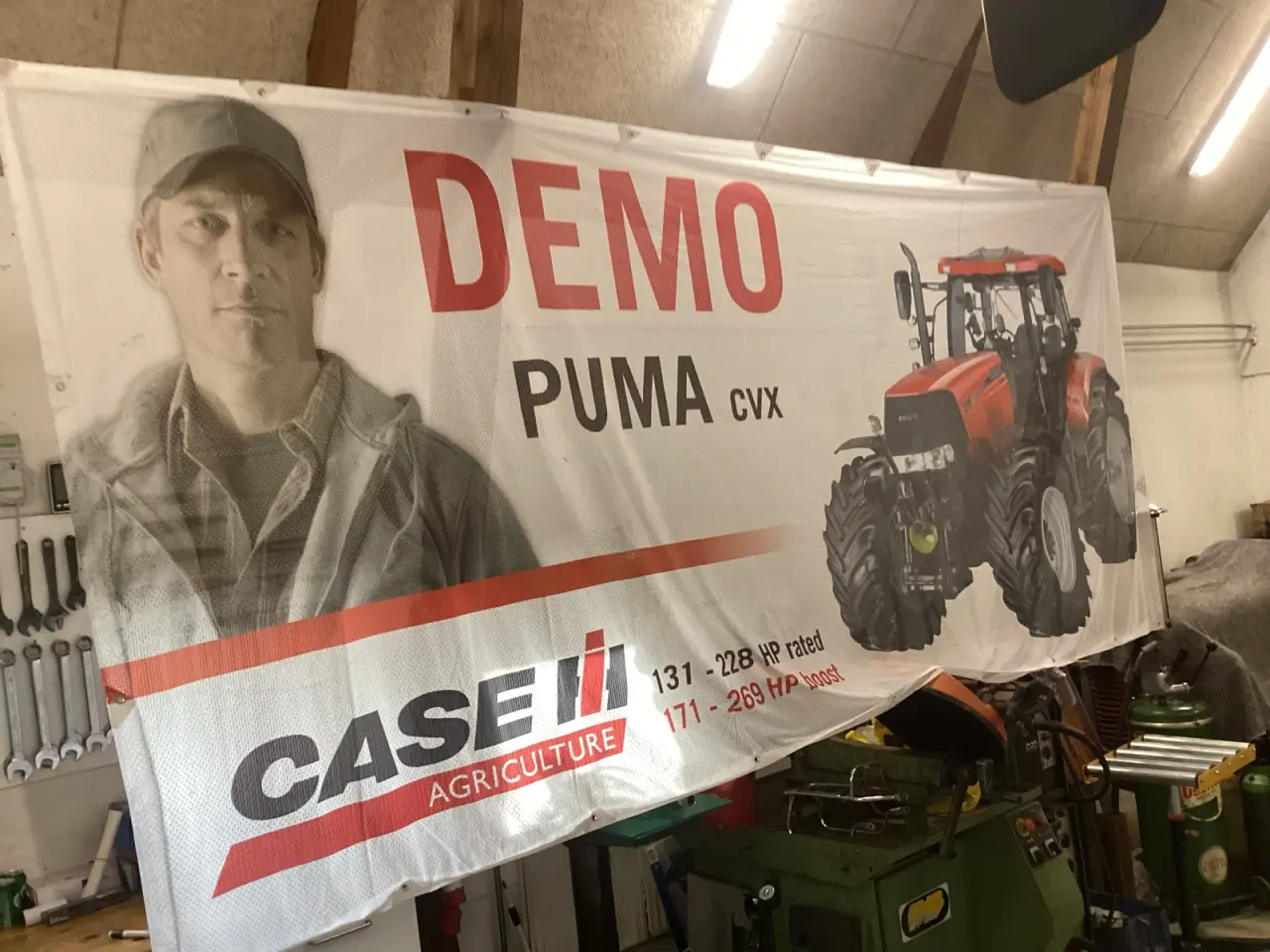 Billede 1 - Banner flag case ih puma
