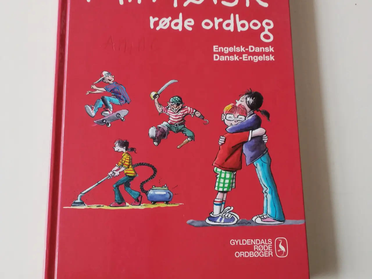 Billede 1 - Min første røde ordbog - engelsk-dansk, dansk-enge