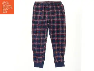 Pyjamasbukser i ternet mønster (str. talje 35 cm, længde 85 cm)