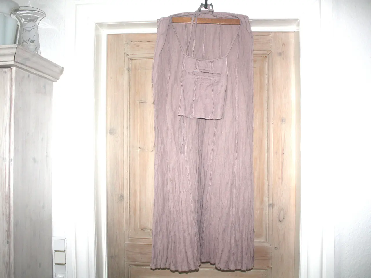 Billede 1 - Lang STAFF nederdel str.S (36) dusty pink